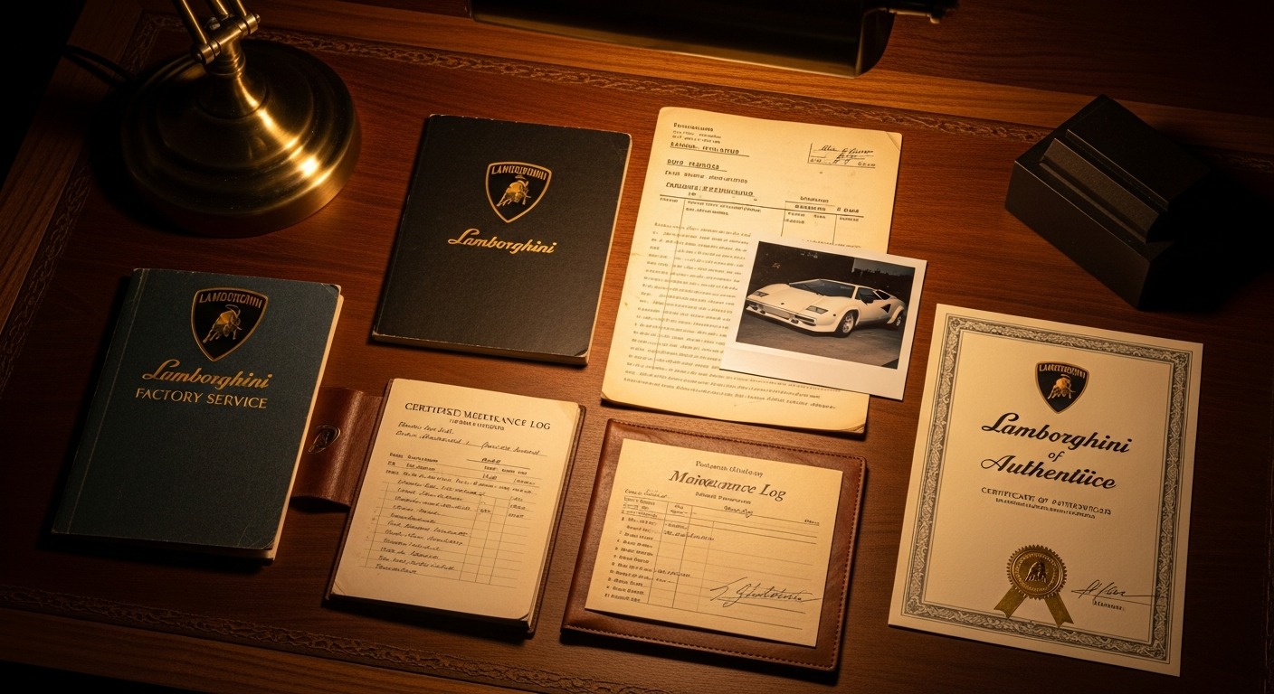 Lamborghini Provenance Documents